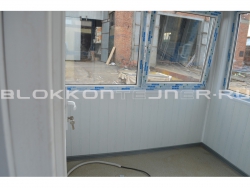 Блок-контейнер 4м, проходная, г.Ставрополь в Беслане