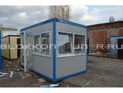 Блок-контейнер 4м, проходная, г.Ставрополь в Беслане