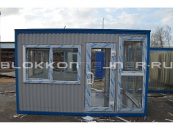 Блок-контейнер 4м, проходная, г.Ставрополь в Беслане