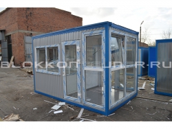 Блок-контейнер 4м, проходная, г.Ставрополь в Беслане